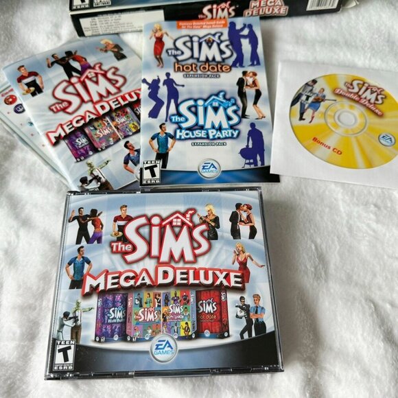 Big Lot Vintage The Sims PC Games - Picture 2 of 12